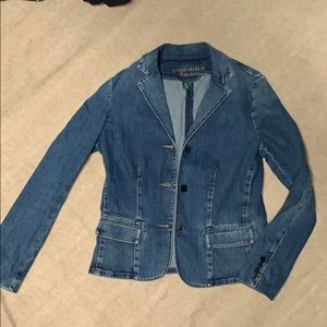 Ralph Lauren jean blazer jacket